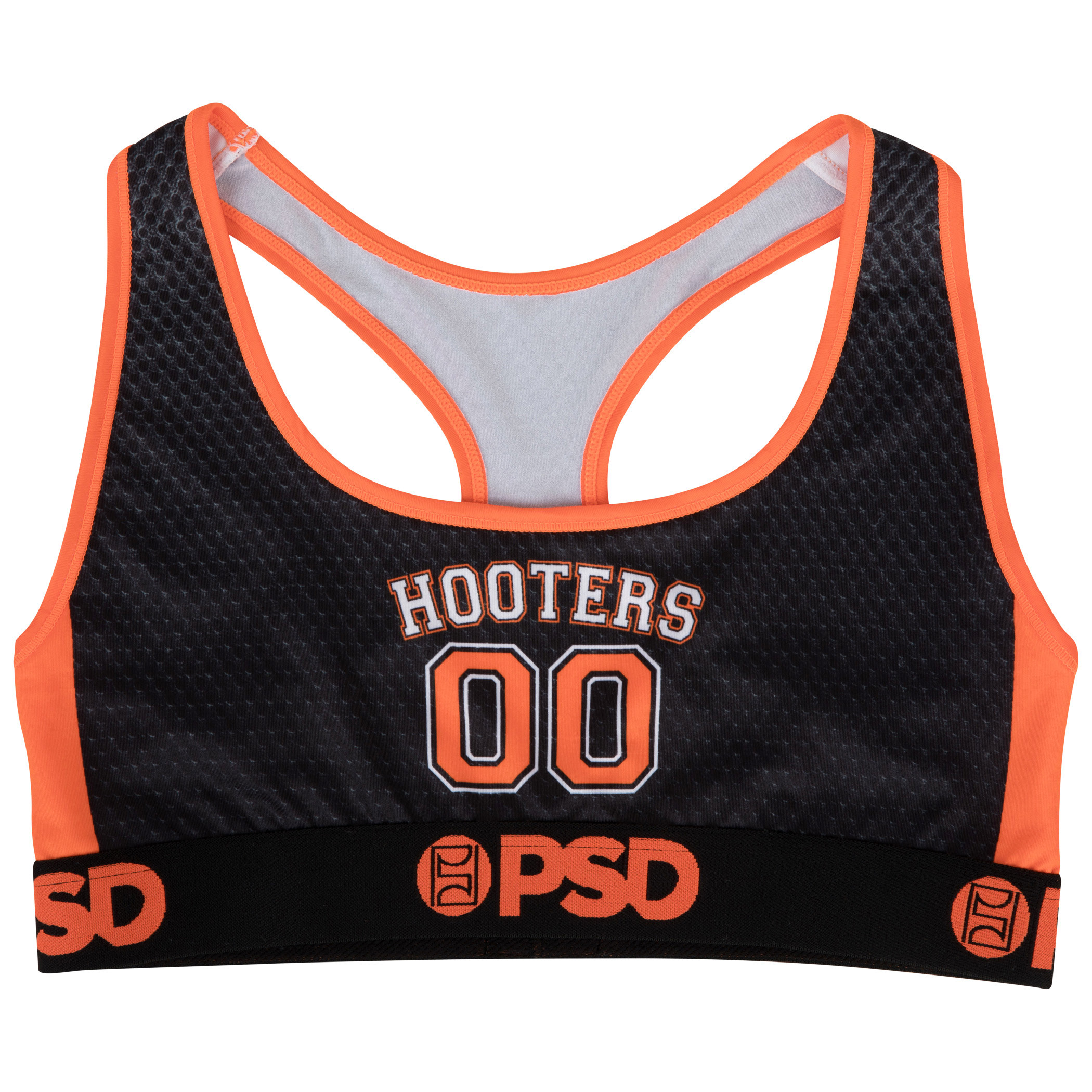 Hooters Restaurant Game Day Uniform PSD Sports Bra